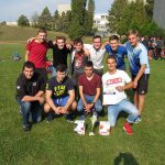 Chlapecké družstvo při krajském finále Corny SŠAP v Opavě